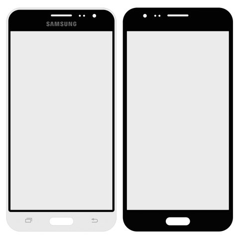 Скло корпуса для Samsung J320H DS Galaxy J3 2016 , біле