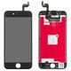 Дисплей для Apple iPhone 6S, черный, с рамкой, Original