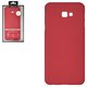 Чехол Nillkin Super Frosted Shield для Samsung J415 Galaxy J4+, красный, с подставкой, матовый, пластик, #6902048166844