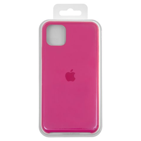Чехол для iPhone 11 Pro Max, бордовый, Original Soft Case, силикон, dragon fruit 48 
