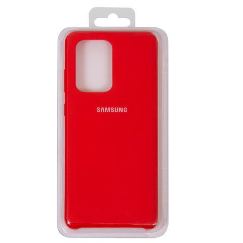 Чехол для Samsung G988 Galaxy S20 Ultra, красный, Original Soft Case, силикон, red 14 