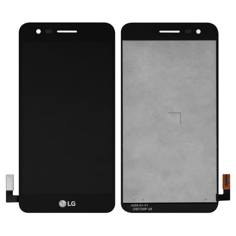 Дисплей для LG K4 2017  M160, Phoenix 3 M150, чорний, без рамки, Original PRC 