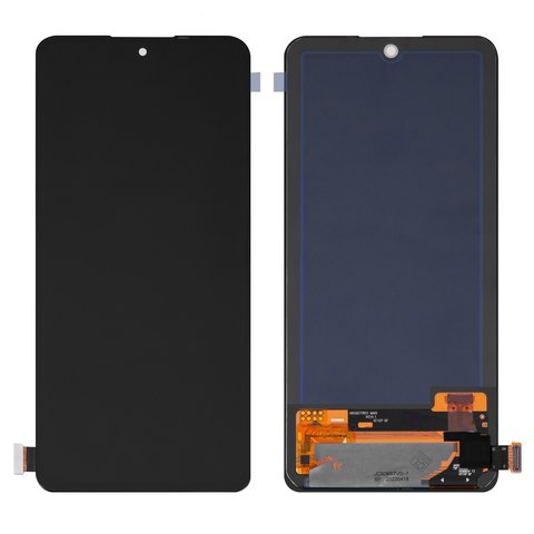 Дисплей для Xiaomi Redmi Note 10 Pro, черный, без рамки, High Copy, OLED 
