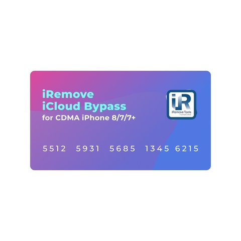 iRemove iCloud Bypass для CDMA iPhone 8 7 7P [NO SIGNAL]