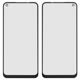Скло корпуса для Oppo A32, з ОСА-плівкою, чорне
