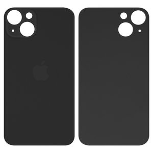 Задняя панель корпуса для iPhone 13, черная, не нужно снимать стекло камеры, Copy, big hole
