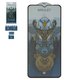 Захисне скло iNobi Amulet для ZTE Blade A34, Blade A54, Blade A73 4G, Full Glue, Anti-Static, чорний