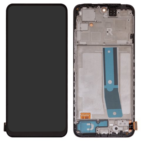 Дисплей для Xiaomi Poco M4 Pro 4G, Redmi Note 11, Redmi Note 11S, Redmi Note 12S, черный, с рамкой, Сopy, TFT
