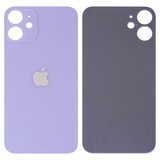 Задня панель корпуса для iPhone 12 mini, фіолетова, не потрібно знімати скло камери, Original (PRC), big hole