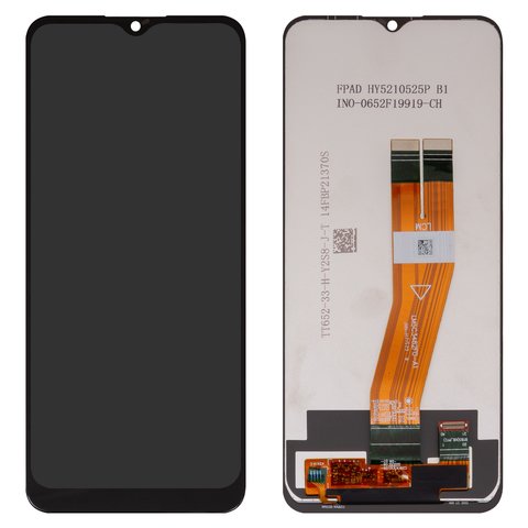 Дисплей для Samsung A025G Galaxy A02s, M025 Galaxy M02s, черный, без рамки, Box , 163x72,5 mm 