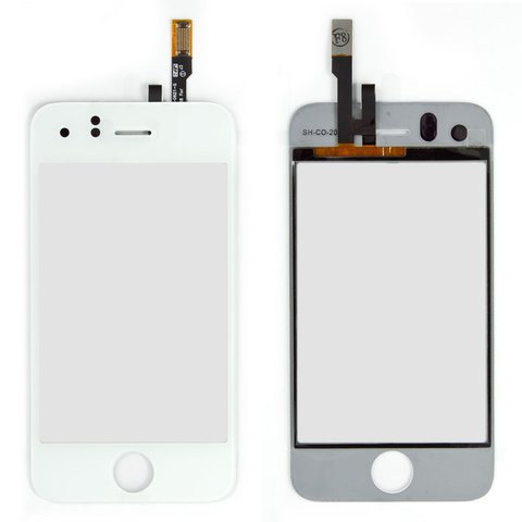 Touchscreen compatible with iPhone 3G, white 