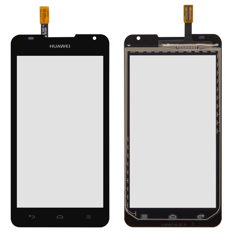Touchscreen compatible with Huawei Ascend Y530 U00, black 