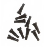 Screw compatible with iPhone 8, iPhone 8 Plus, iPhone SE 2020, iPhone SE 2022, (black, 10 pcs., external)