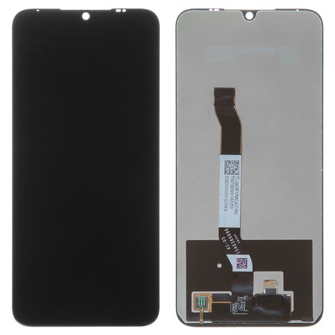 LCD compatible with Xiaomi Redmi Note 8, black, without logo, without frame, High Copy, M1908C3JH, M1908C3JG, M1908C3JI 