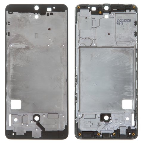 Marco de pantalla puede usarse con Samsung A415 Galaxy A41, negra