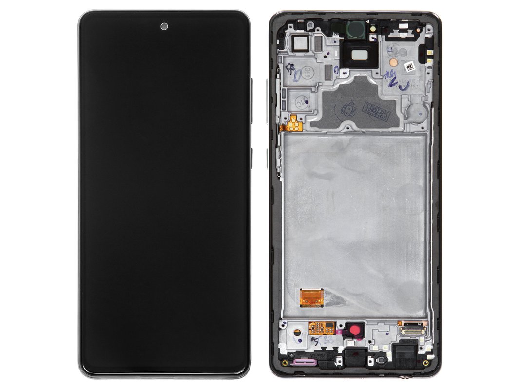 Дисплей для Samsung A725 Galaxy A72, A726 Galaxy A72 5G, черный, с рамкой,  Original (PRC) - All Spares