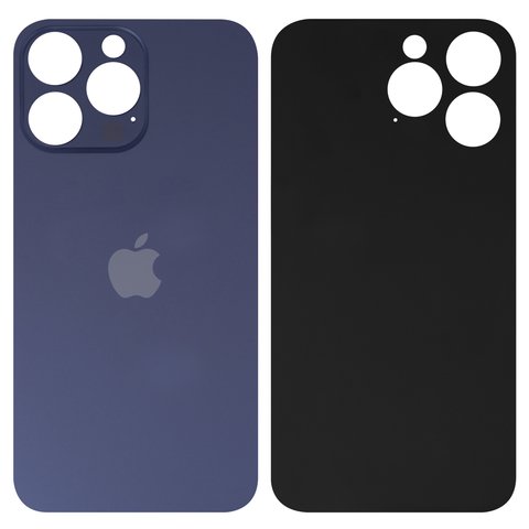 Housing Back Cover compatible with iPhone 14 Pro Max, purple, need to remove the camera glass, small hole 