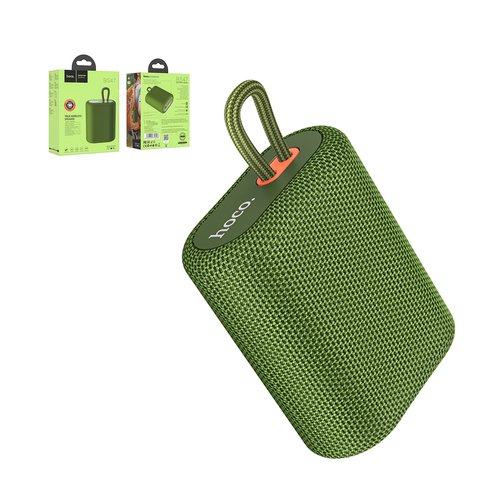 Portable Wireless Speaker Hoco BS47, green, with USB cable Type C, 5W*1  #6931474756008