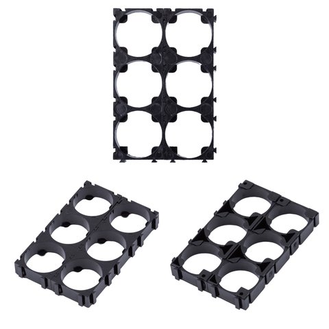 Montura para baterías 21700, 2x3