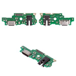 Flat Cable compatible with Tecno Pova 3, headphone connector, charge connector, with microphone, Copy, charging board 