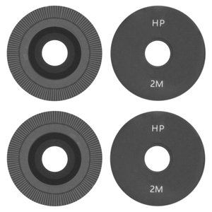 Camera Lens compatible with Motorola Moto E14, Moto G04, Moto G04s, black, without frame, set 2 pcs. 