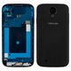 Housing compatible with Samsung I9500 Galaxy S4, (black, Black Edition)