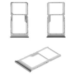 SIM Card Holder compatible with Xiaomi Redmi Note 8 Pro, black, M1906G7I, M1906G7G 