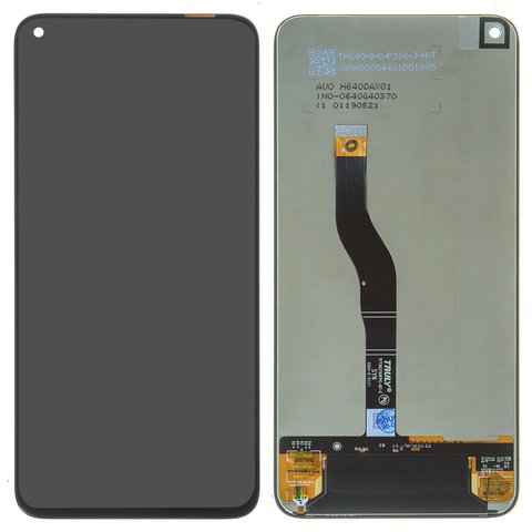 LCD compatible with Huawei Honor View 20 V20 , black, without frame, Original PRC