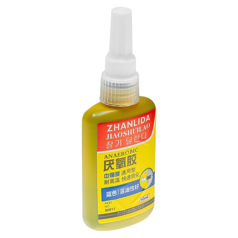 Glue Thread Zhanlida 00911, dark blue, 50 ml, anaerobic 