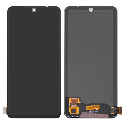 LCD compatible with Xiaomi Poco M5s, Redmi Note 10, Redmi Note 10S, black, without frame, High Copy, OLED , M2101K7AI, M2101K7AG 