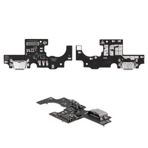 Flat Cable compatible with ZTE Blade A7S 2020 , charge connector, with microphone, High Copy, charging board 