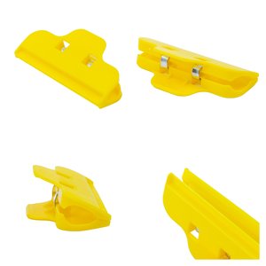 LCD Plastic Clamp, 100 mm, plastic 
