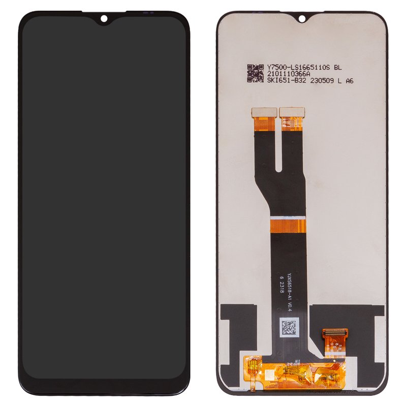 LCD compatible with Nokia G11, G21, (black, without frame, High