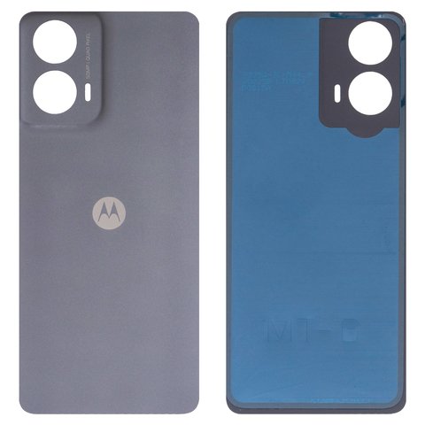 Housing Back Cover compatible with Motorola Moto G24, gray, matte charcoal 