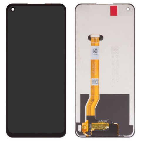 Дисплей для Realme 8i, 9 Pro, 9i, черный, без рамки, High Copy, 1540430320 DIO659JIOO V0.3 , CPH2333, RMX3151, RMX3491, RMX3286