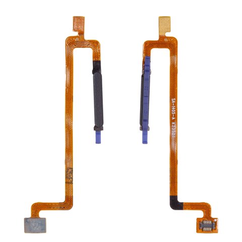 Flat Cable compatible with Xiaomi Redmi 13, Redmi 13 5G , for fingerprint recognition Touch ID , black, midnight black 