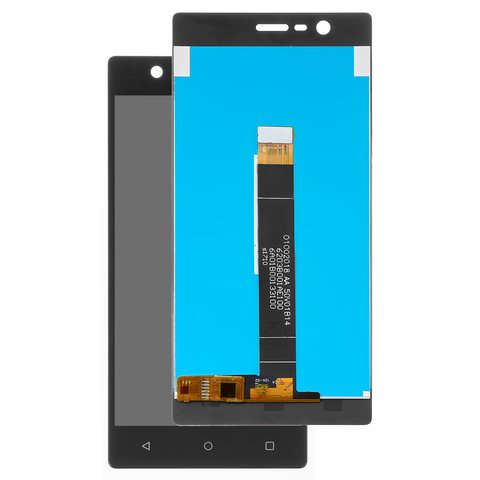 Pantalla LCD puede usarse con Nokia 3 Dual Sim, negro, High Copy
