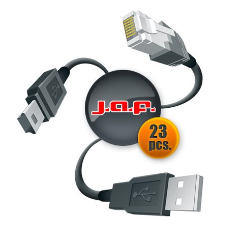 JAF Cable Set 23 pcs. 