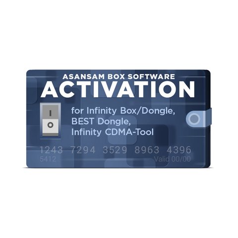 Activación AsanSam Box para Infinity Box Dongle, BEST Dongle, Infinity CDMA Tool