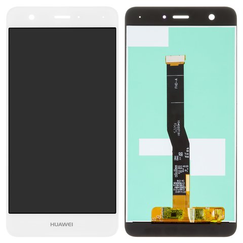 Pantalla LCD puede usarse con Huawei Nova, blanco, tipo 1 , Logo Huawei, sin marco, High Copy, sin microchip, CAN L11 CAN L01, #1540337191