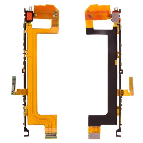 Cable flex puede usarse con Sony F5121 Xperia X, F5122 Xperia X Dual, de botones laterales, con vibrador