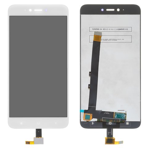 Pantalla LCD puede usarse con Xiaomi Redmi Note 5A, Redmi Y1 Lite, blanco, Original PRC , 2 16 gb, #FT5435DQQ
