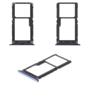 Sujetador de tarjeta SIM puede usarse con Xiaomi Mi 8 Lite 6.26", azul, M1808D2TG