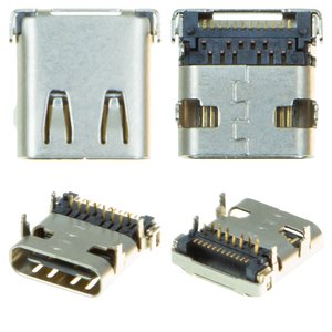 Conector de carga, 24 pin, tipo 2, USB tipo C