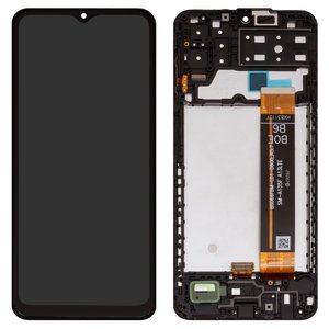 Pantalla LCD puede usarse con Samsung A135 Galaxy A13, M135 Galaxy M13, negro, con marco, Original PRC , BS066FBM L01 D800_R5.7