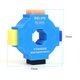 Calibrador RELIFE RL-071B, lector de huellas dactilares (Touch ID)
