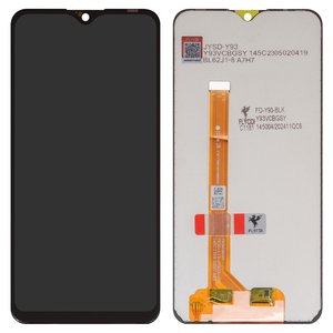 Pantalla LCD puede usarse con Vivo U1, Y1S, Y90, Y91, Y91c, Y91i 1816 , Y93, Y93 lite, Y95, negro, sin marco, FLYCDI, BV062WFM L003900 R2.2
