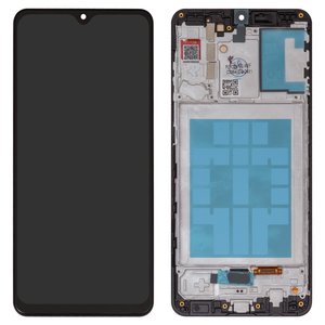 Pantalla LCD puede usarse con Samsung A315 Galaxy A31, A315F DS Galaxy A31, negro, con marco, FLYCDI, TFT 