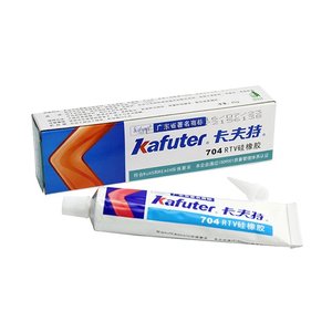Adhesivos sellador Kafuter K 704, 45 g, blanco, semiespeso