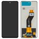 Pantalla LCD puede usarse con ZTE Blade A75 4G, negro, sin marco, (Box)